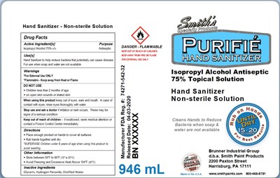 946 mL V$ (946 mL Label V3 Purifie)